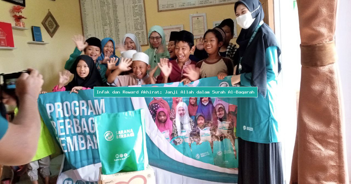 Infak dan Reward Akhirat: Janji Allah dalam Surah Al-Baqarah